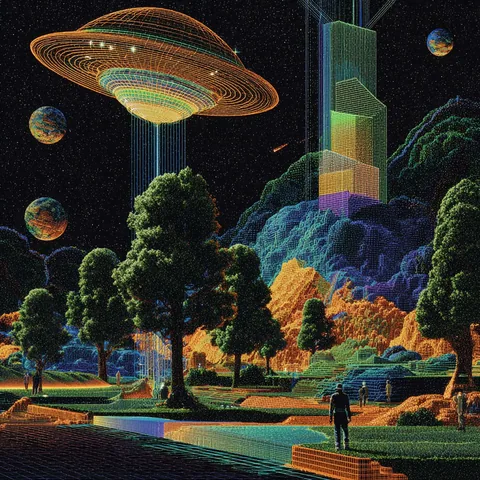 Virtual Life, UFO Sightings & Dimensions