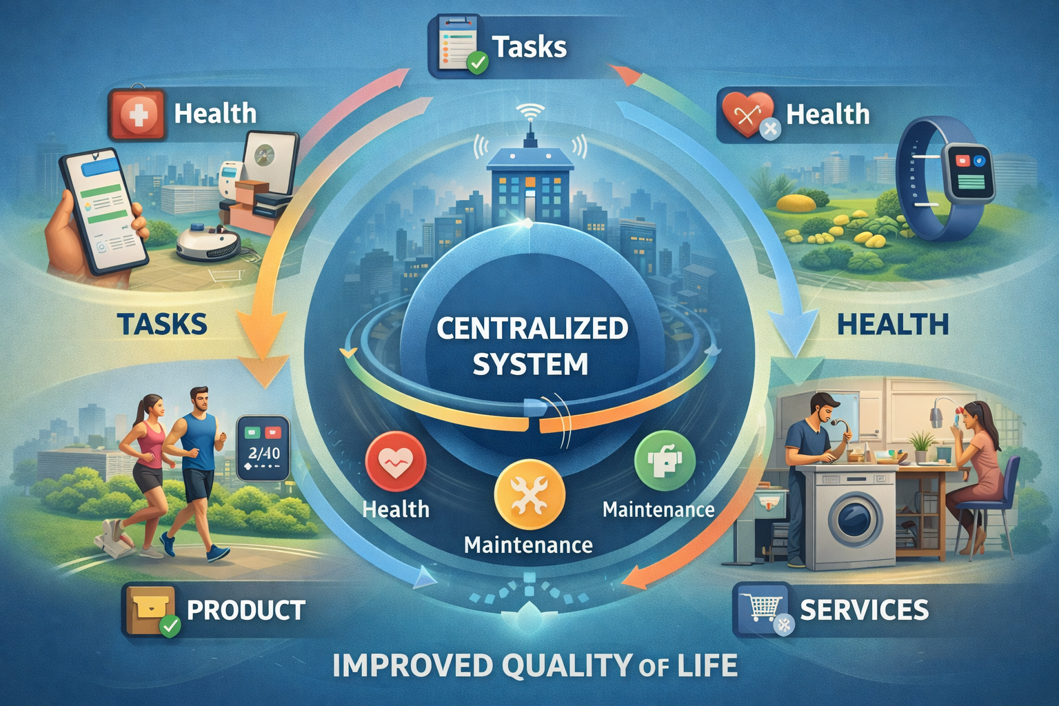 Integrated life management platform