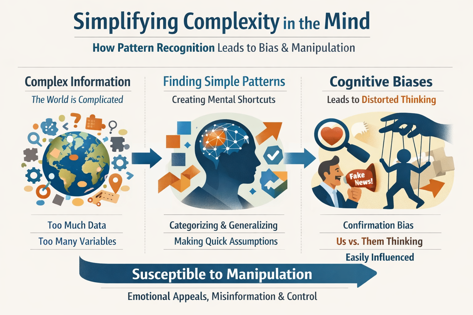 Human cognition and pattern recognition