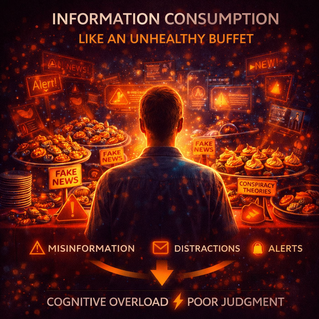 Information overload and misinformation