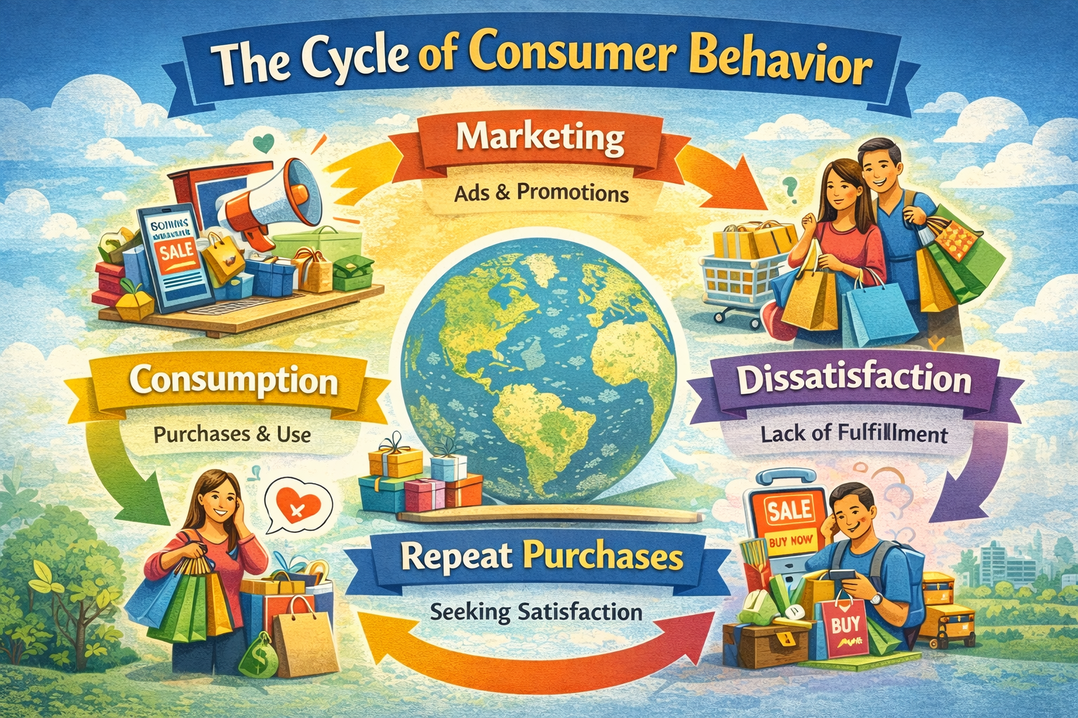 Consumerism feedback loop