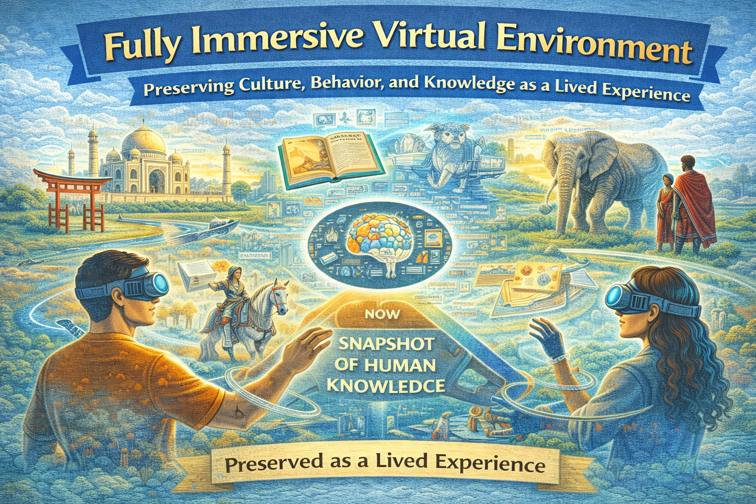 Immersive cultural archive environment