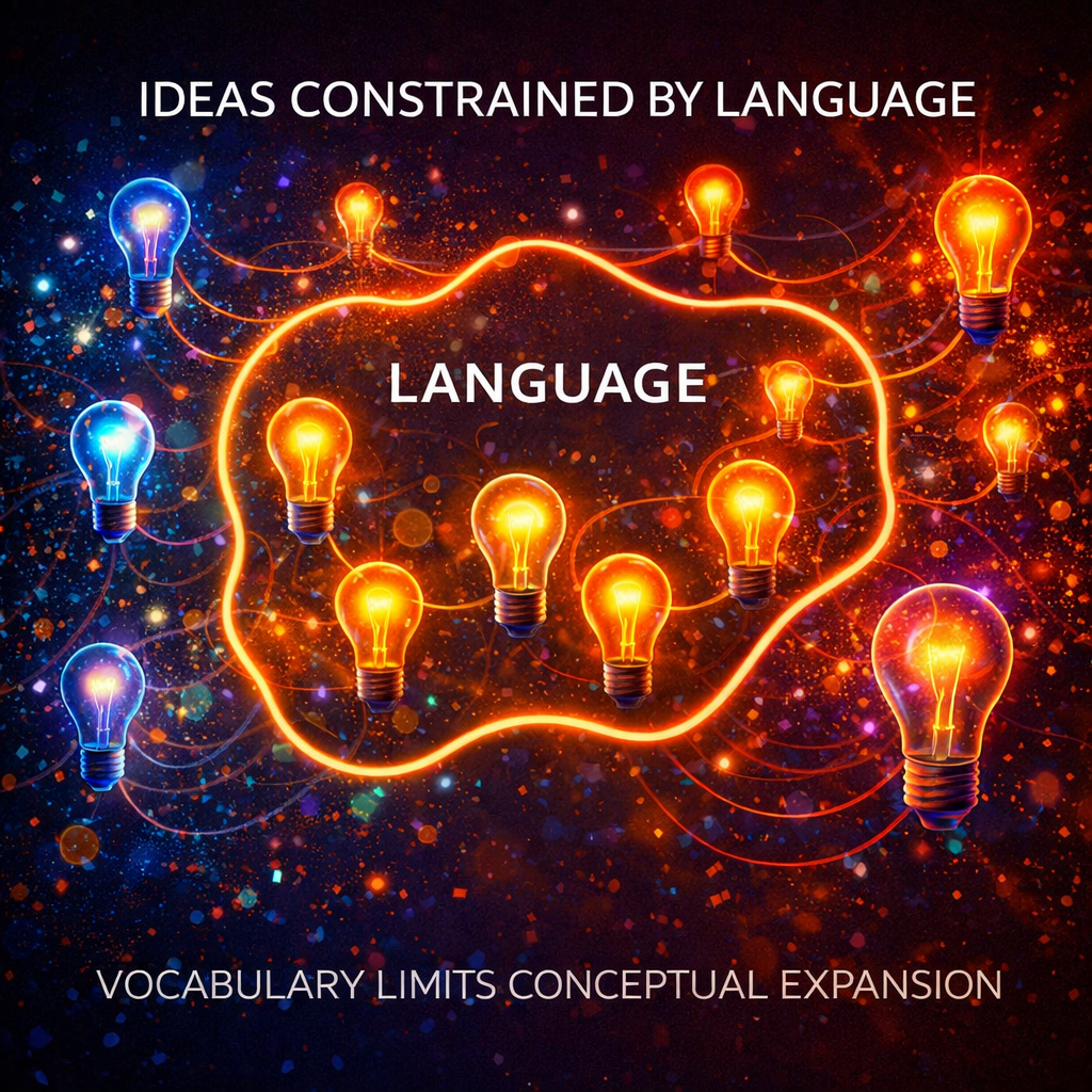Language limiting thought